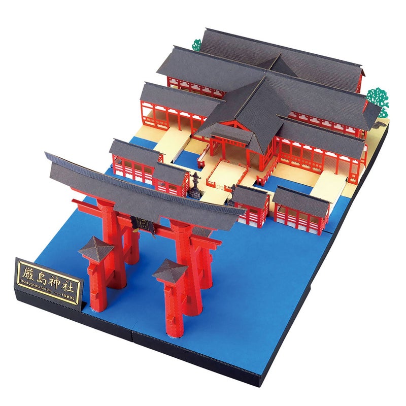 Paper Nano Itsukushima Shrine Deluxe Building Set - Image 2